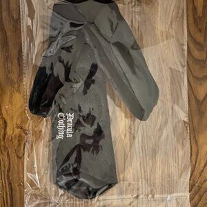 Dracula Clothing Gothic Black Tie